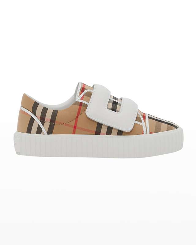 Kid's Mark Vintage Check Canvas Sneakers, Toddler/Kids